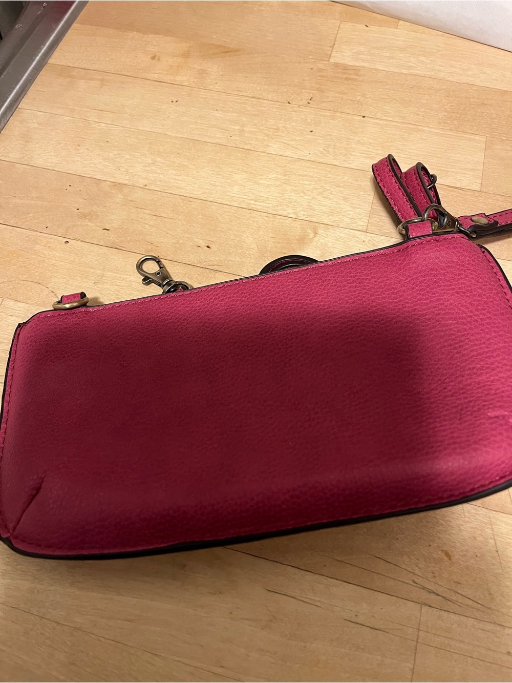 Joy Susan Hot Pink Mini Crossbody Bag
